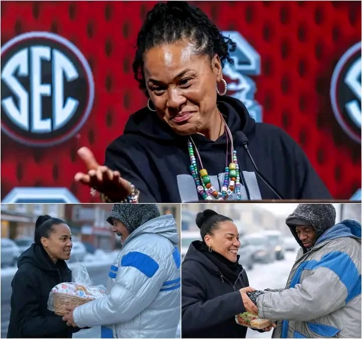 BREAKING: Coach South Carolina Women’s Basketball Dawn Staley donated her entire $5.4 million bonus and endorsement deal to charities and homeless relief.