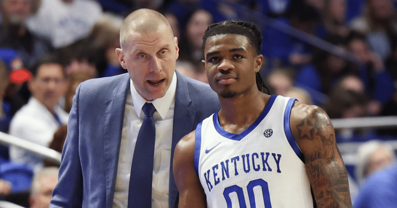 BOOM! Mark Pope Celebrates as Otega Oweh Returns to Kentucky for Another Season