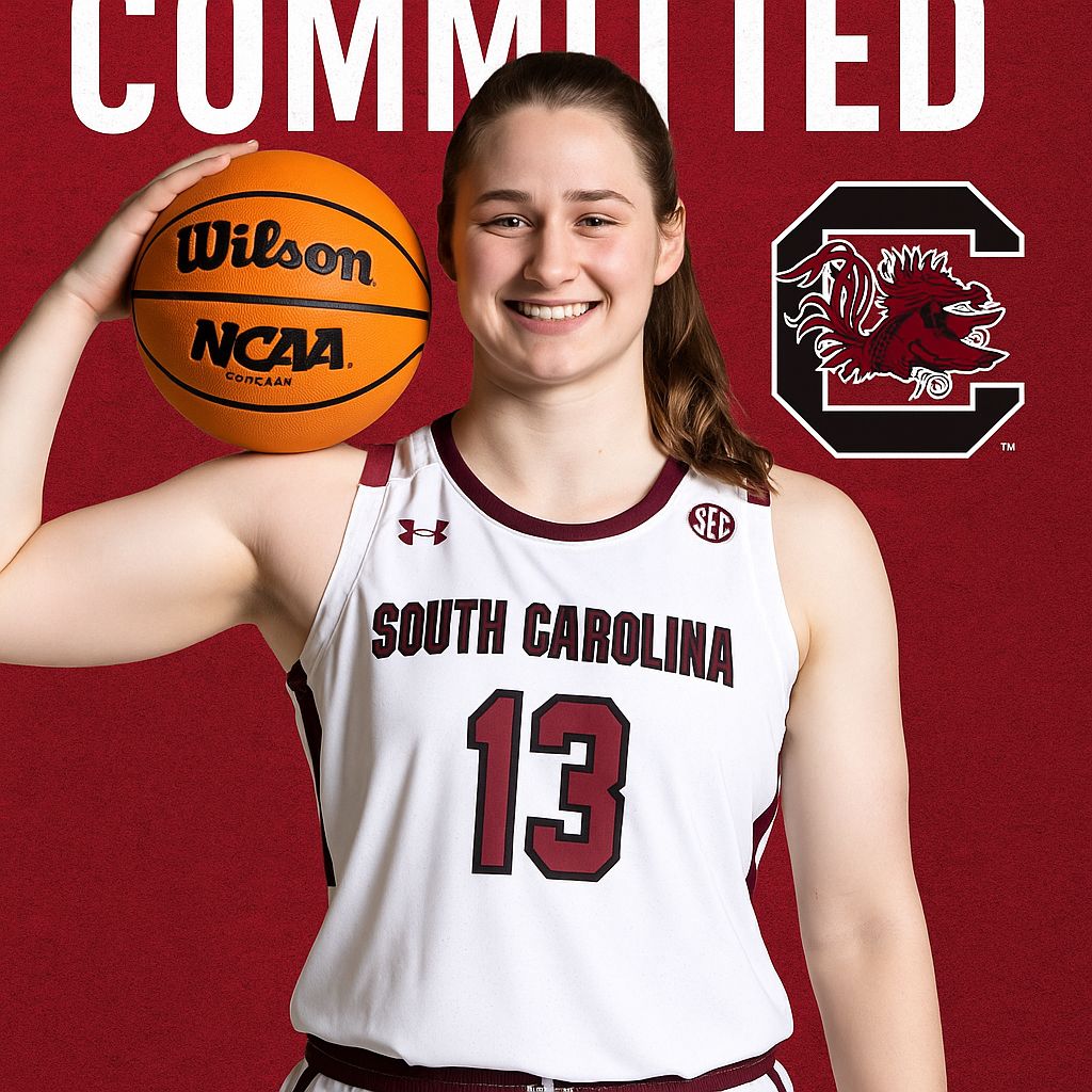 Surprise Commitment: No. 1 Ranked 5- Star recruit commits to South Carolina Gamecocks Women Basketball